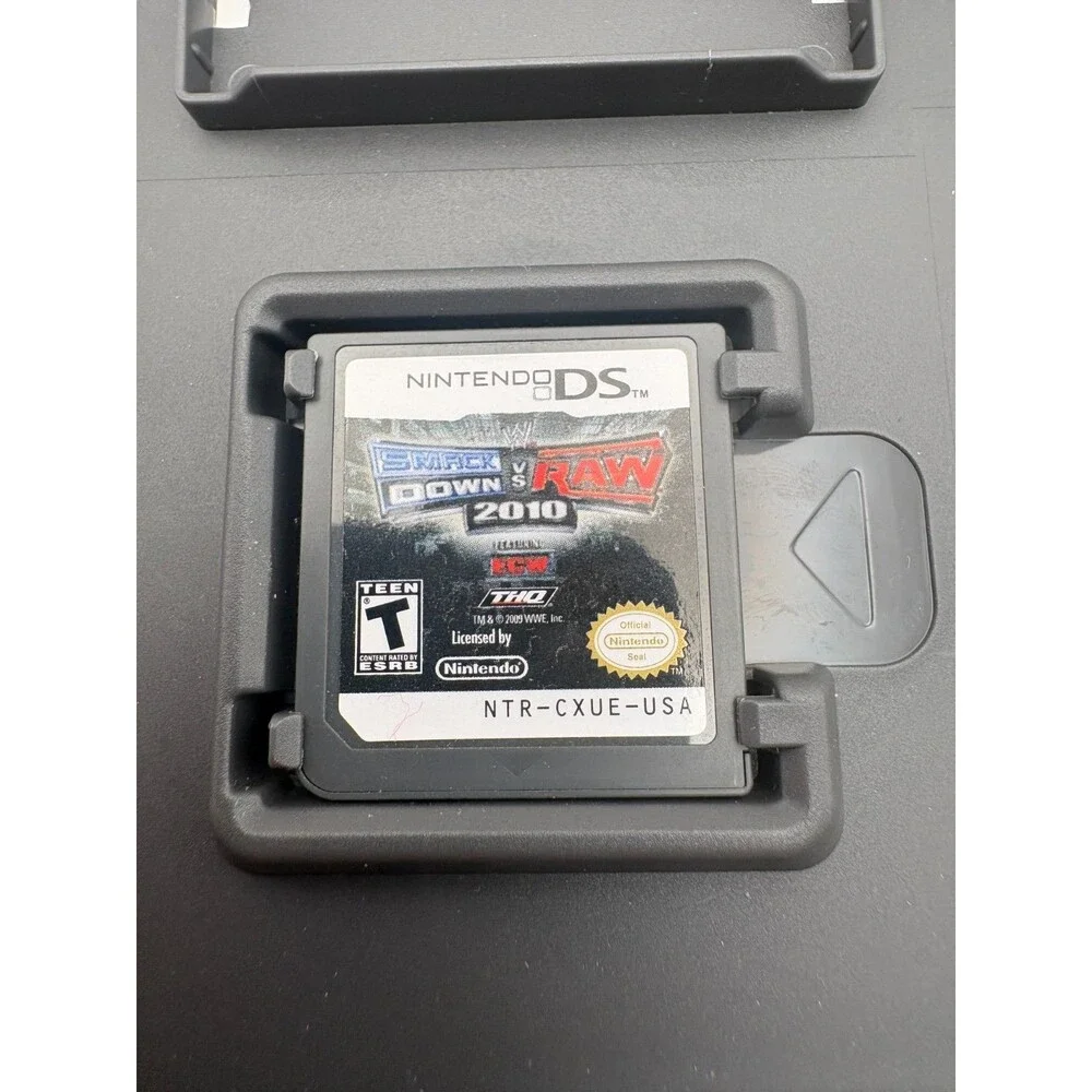 WWE SmackDown vs. Raw 2010 Featuring ECW (Nintendo DS, 2009) Tested working